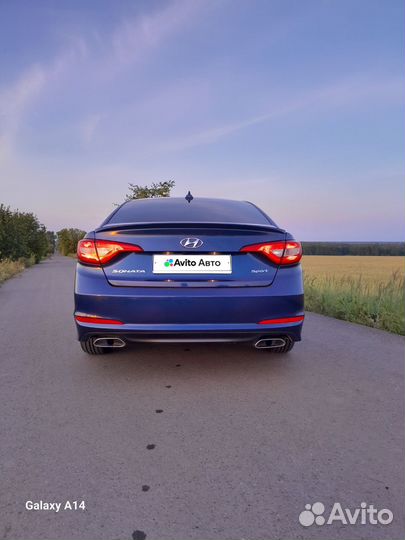 Hyundai Sonata 2.4 AT, 2017, 145 000 км