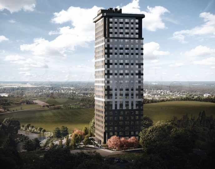 2-к. квартира, 72,7 м², 13/25 эт.