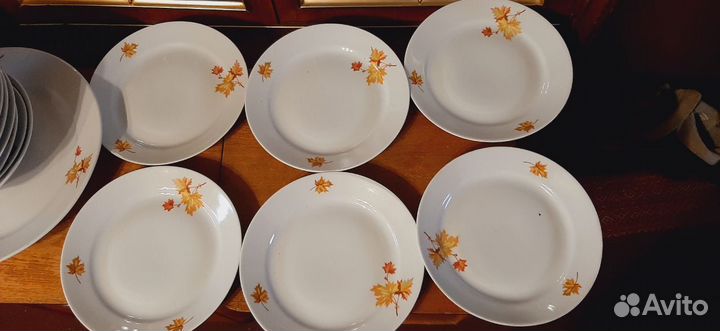 Столовый сервиз Дулево, Клён