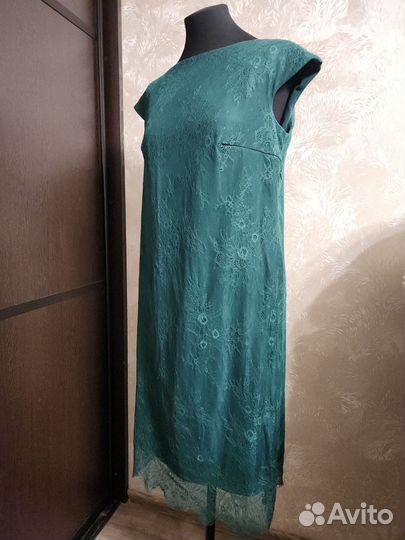 Вечернее кружевное платье 46 48