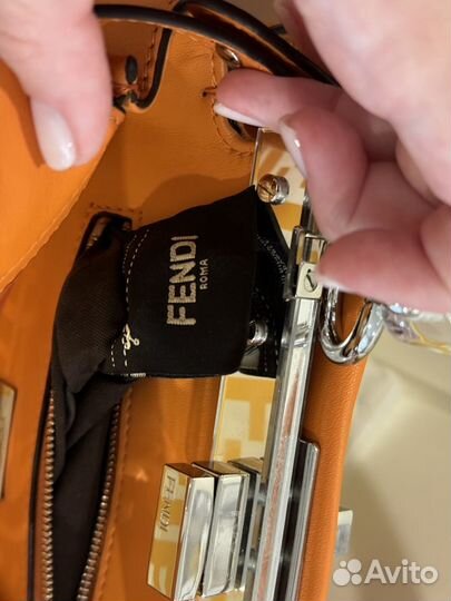 Сумка fendi peekaboo оригинал новая