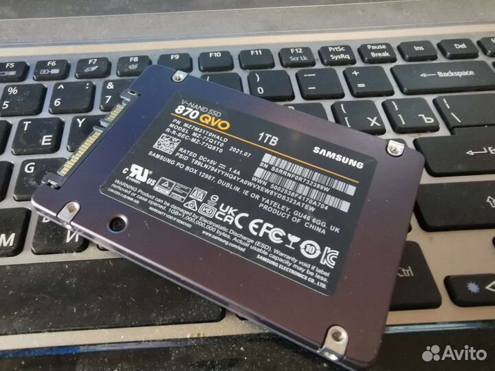 Ssd диски samsung 1tb бу рабочие, без проблем