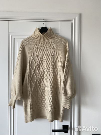 Вязаное платье свитер HM