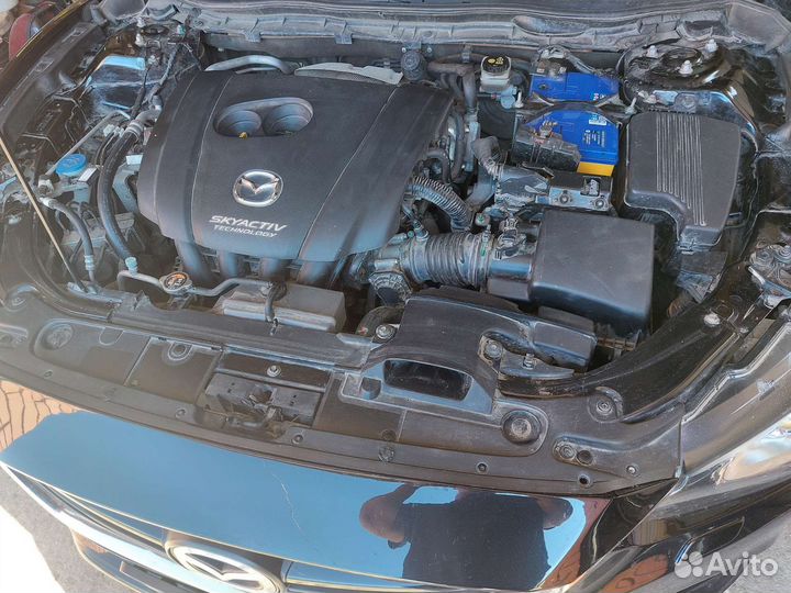 Mazda 6 2.5 AT, 2013, битый, 103 000 км