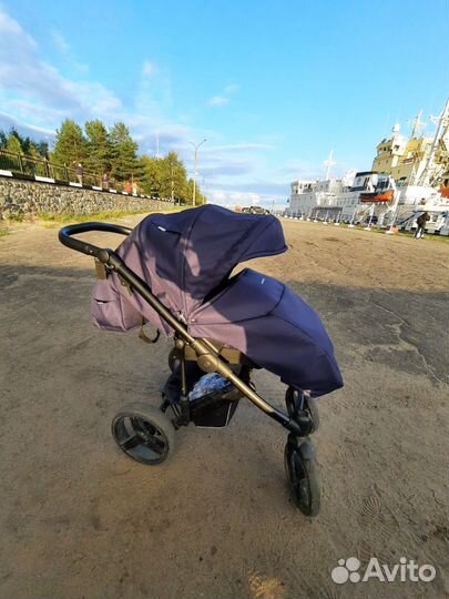 Коляска 2 в 1 bebetto magnum