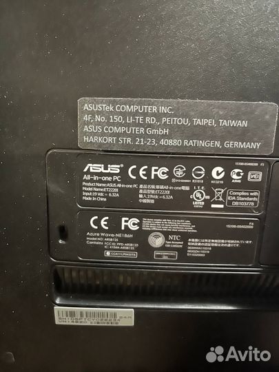 Моноблок Asus all in one ET2220i