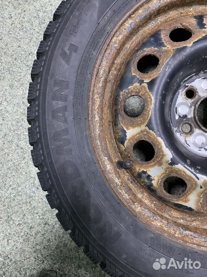 Колеса зимние шипованные штампы на volkswagen polo