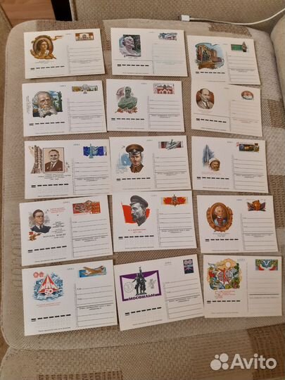 Почтовые открытки СССР на разные темы