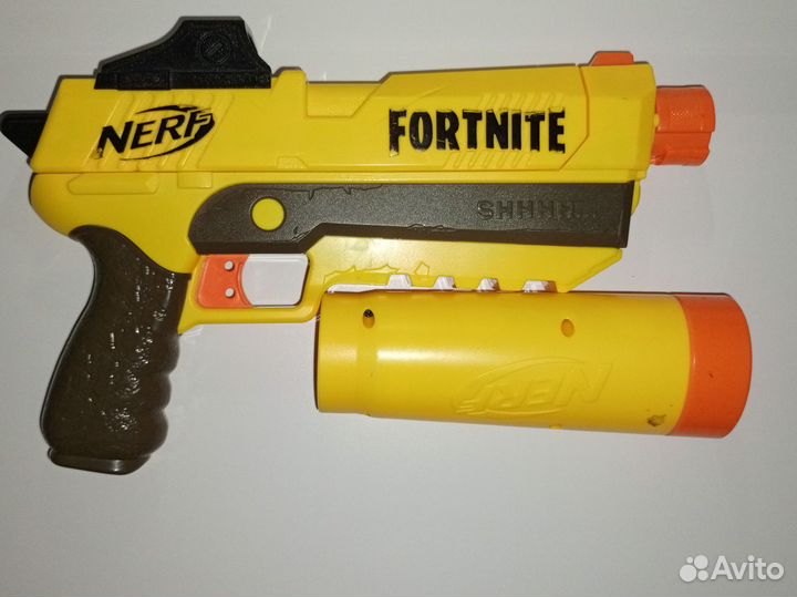 Пистолет nerf Fortnite