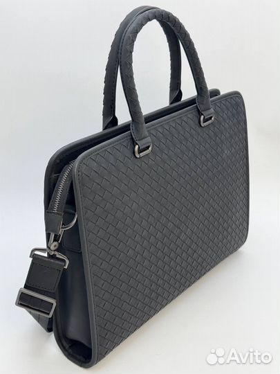 Сумка портфель Bottega Veneta плетёная кожа