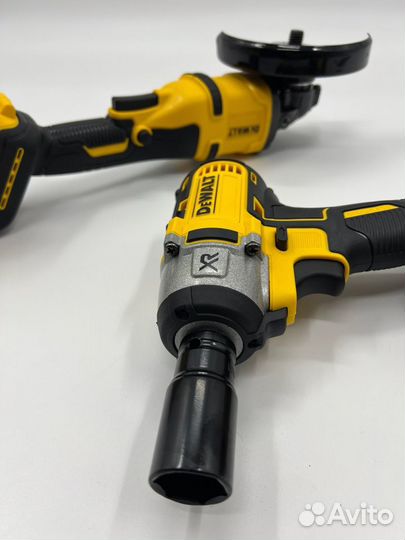 Набор 2в1 DeWalt Гайковёрт+ушм