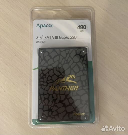 Новый ssd 480Gb