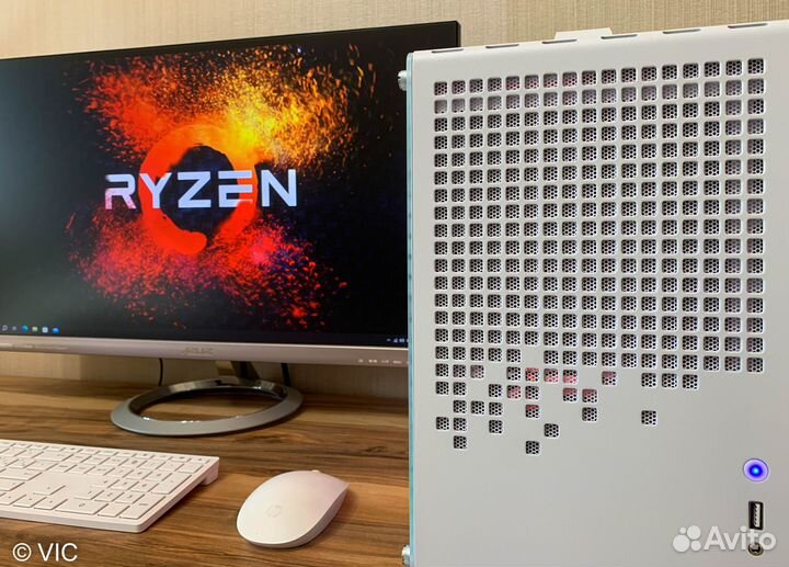 Игровой пк Ryzen 7 5700x3d/RTX3080/32Gb/512Gb