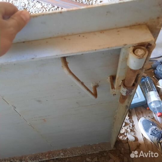 Дверь калитка металлическая