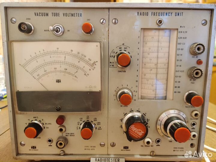 Ламповый вольтметр, Генератор, Радиотестер TR-1305
