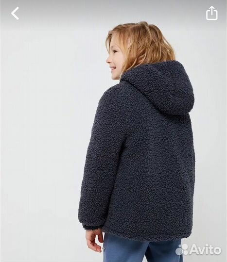 Куртка из искуссивенного меха sela 134