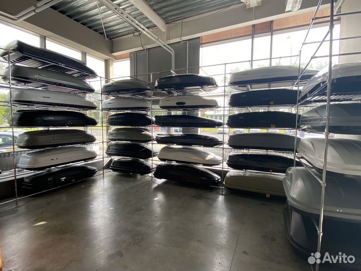 Автобокс на крышу Киа Мохав