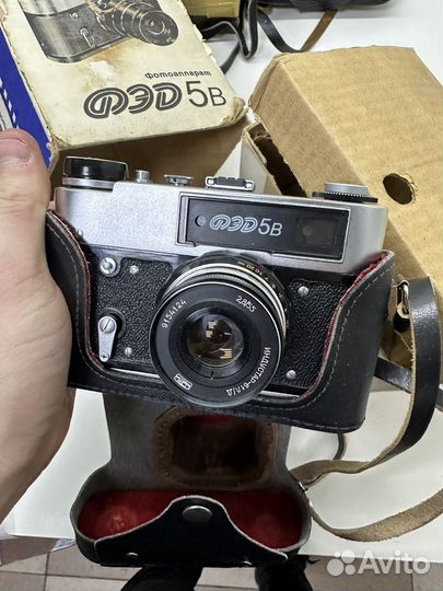 Плёночный фотоаппарат фэд 5в