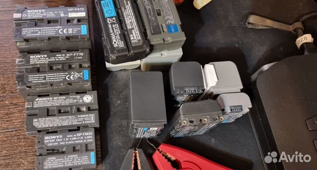 Аккумулятор для фото видео, список внутри