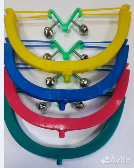 Подставка под фидер с бубенчиками