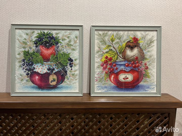 Алмазная вышивка готовая работа