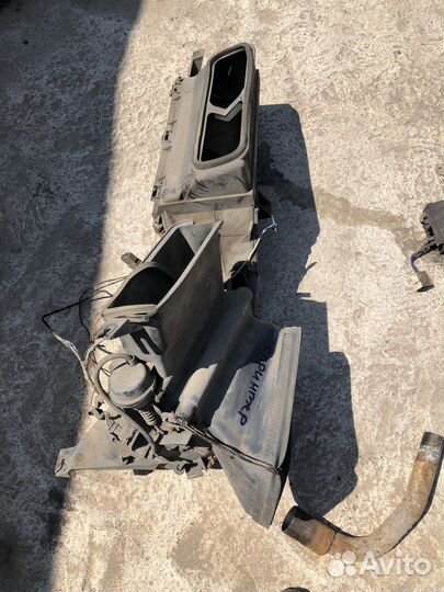 Радиатор, вентилятор печки mercedes sprinter