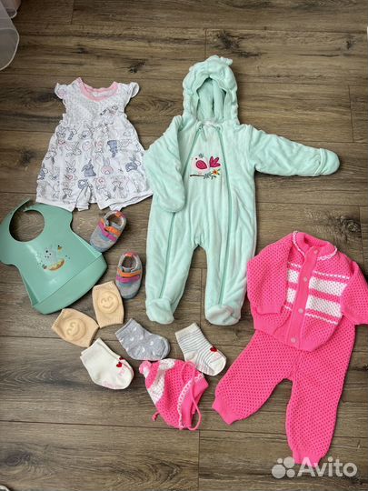 Детская одежда пакетом 62-74 размер