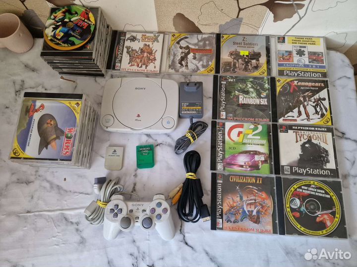 Ps one 2000 годов + диски