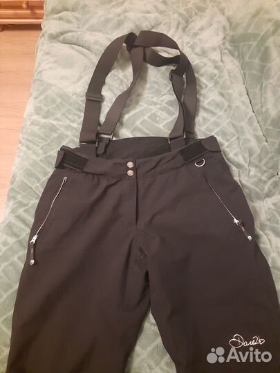 Штаны женские утепленные на лямках 46