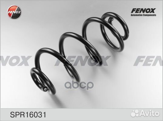 Пружина задн. Nissan Qashqai 1.6/2.0 07 SPR16031