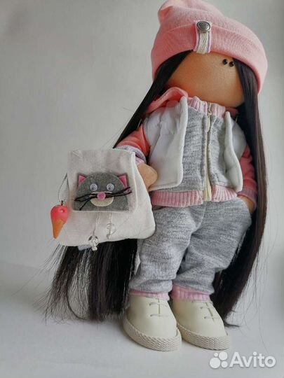 Интерьерная кукла ручной работы