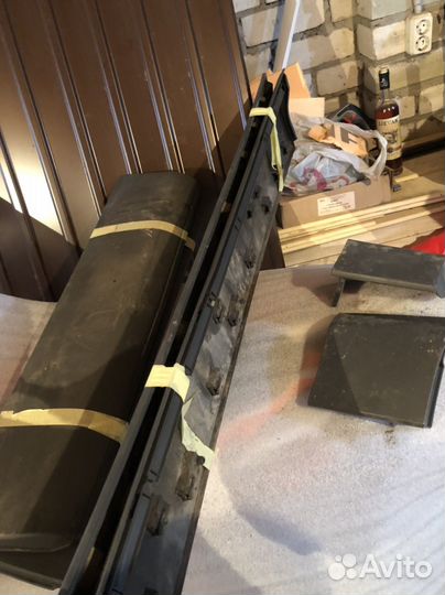 Молдинги Ауди q7 4l