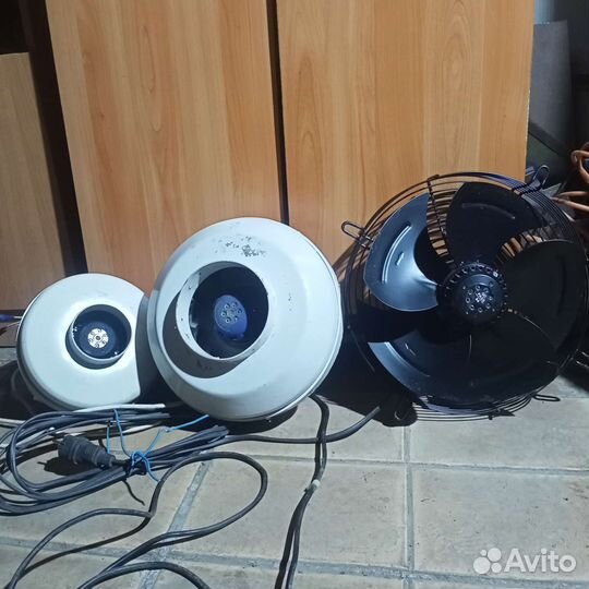 Вытяжка осевая, канальная Ф360