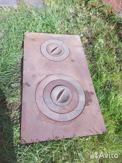 Варочная,чугунная панель для печи бу