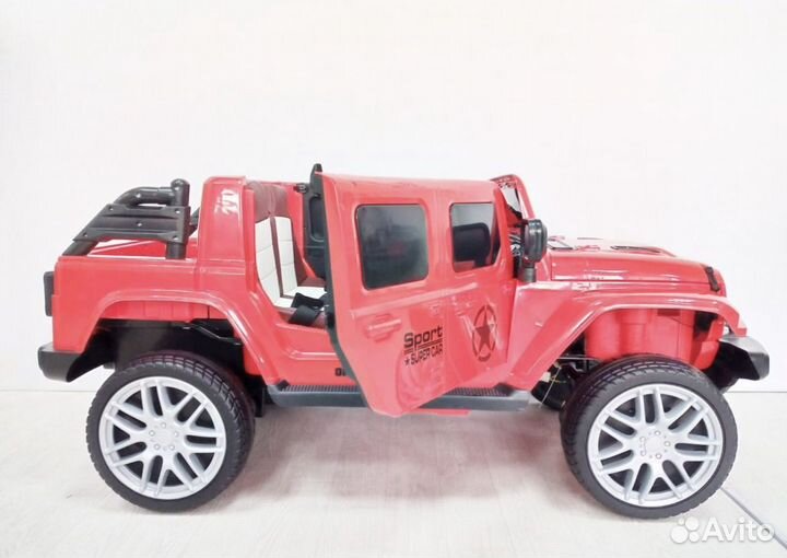 Детский электромобиль джип новый