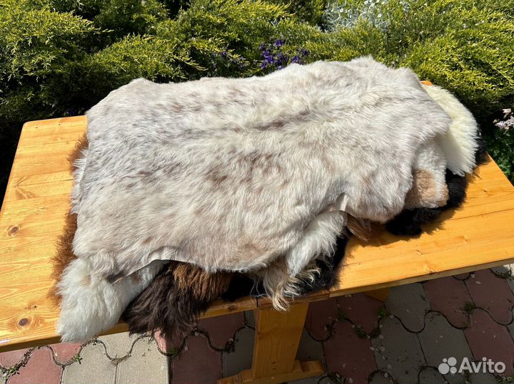 Козья шкура натуральная