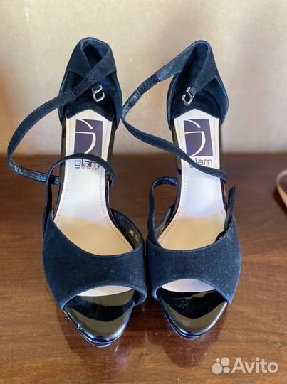 Туфли женские натуральная замша