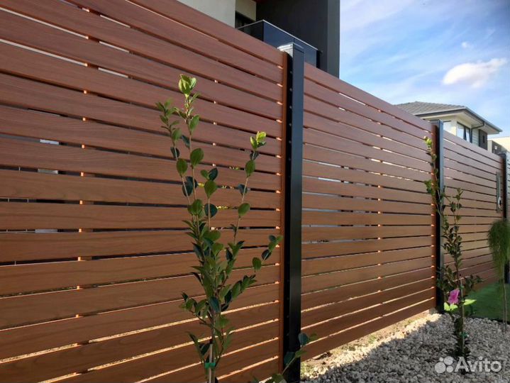 Забор Ранчо металлический