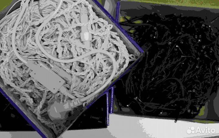 Гирлянда бахрома 25м