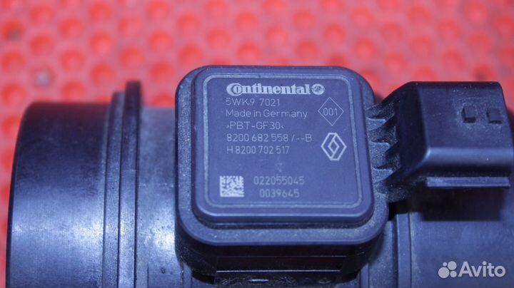 Датчик расхода воздуха Renault Megane BZ0C K9K 834