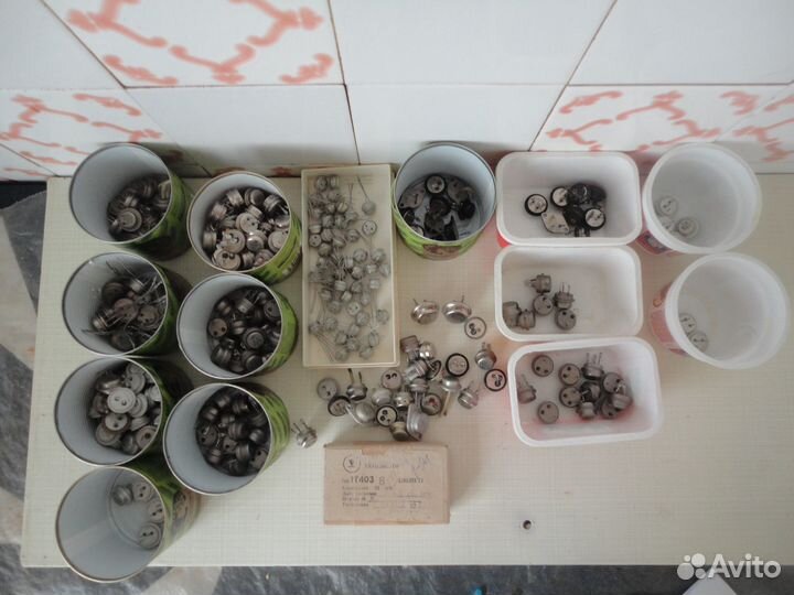 Транзисторы времён СССР лотом-лот 103(список)