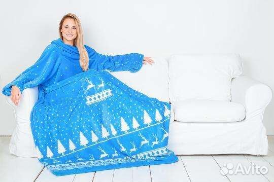 Новый плед с рукавами sleepy 150200 см