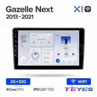 Магнитола Teyes X1 Wi-Fi 2/32 GAZ Next 2013-2021