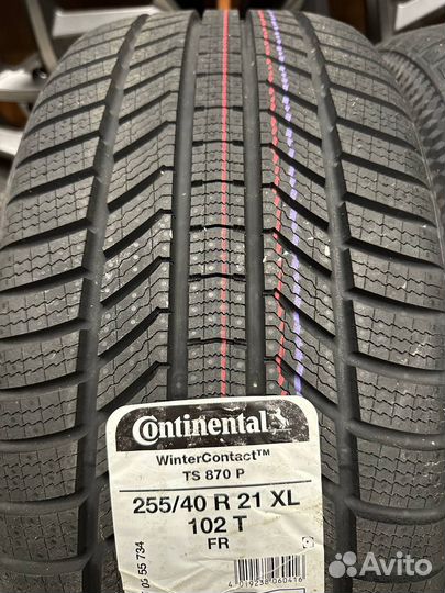 Continental WinterContact TS 870 P 255/40 R21 и 285/35 R21 102T