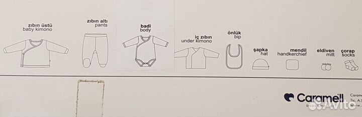 Комплект для новорожденных