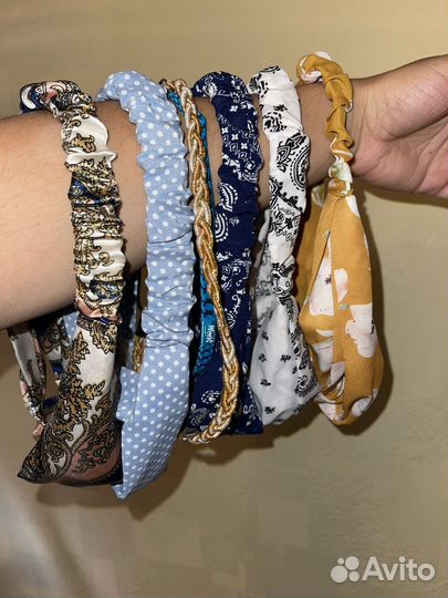 Повязки, ободки на голову, женские