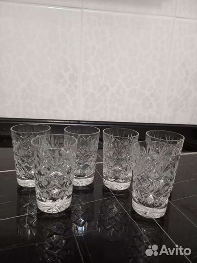 Хрустальные рюмки