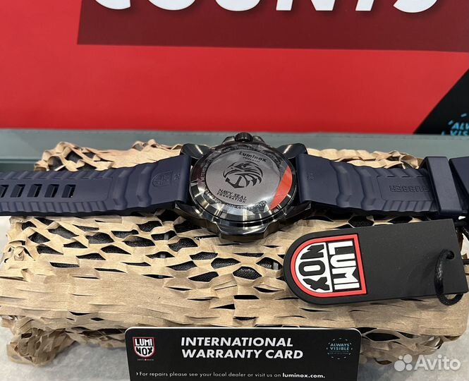 Luminox Navy Seal Foundation Steel Black/Blue 45MM