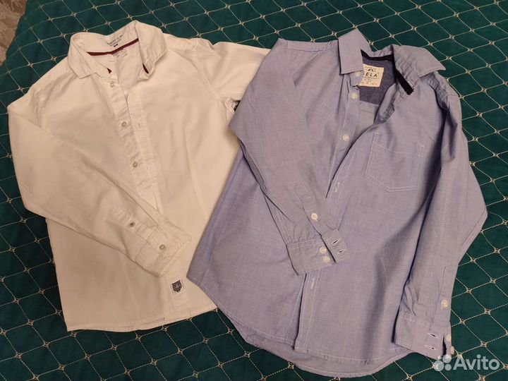 Фирменные школьные рубашки на мальчика