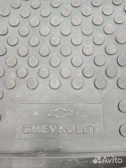 Коврик резиновый в багажник Шевроле Ланос